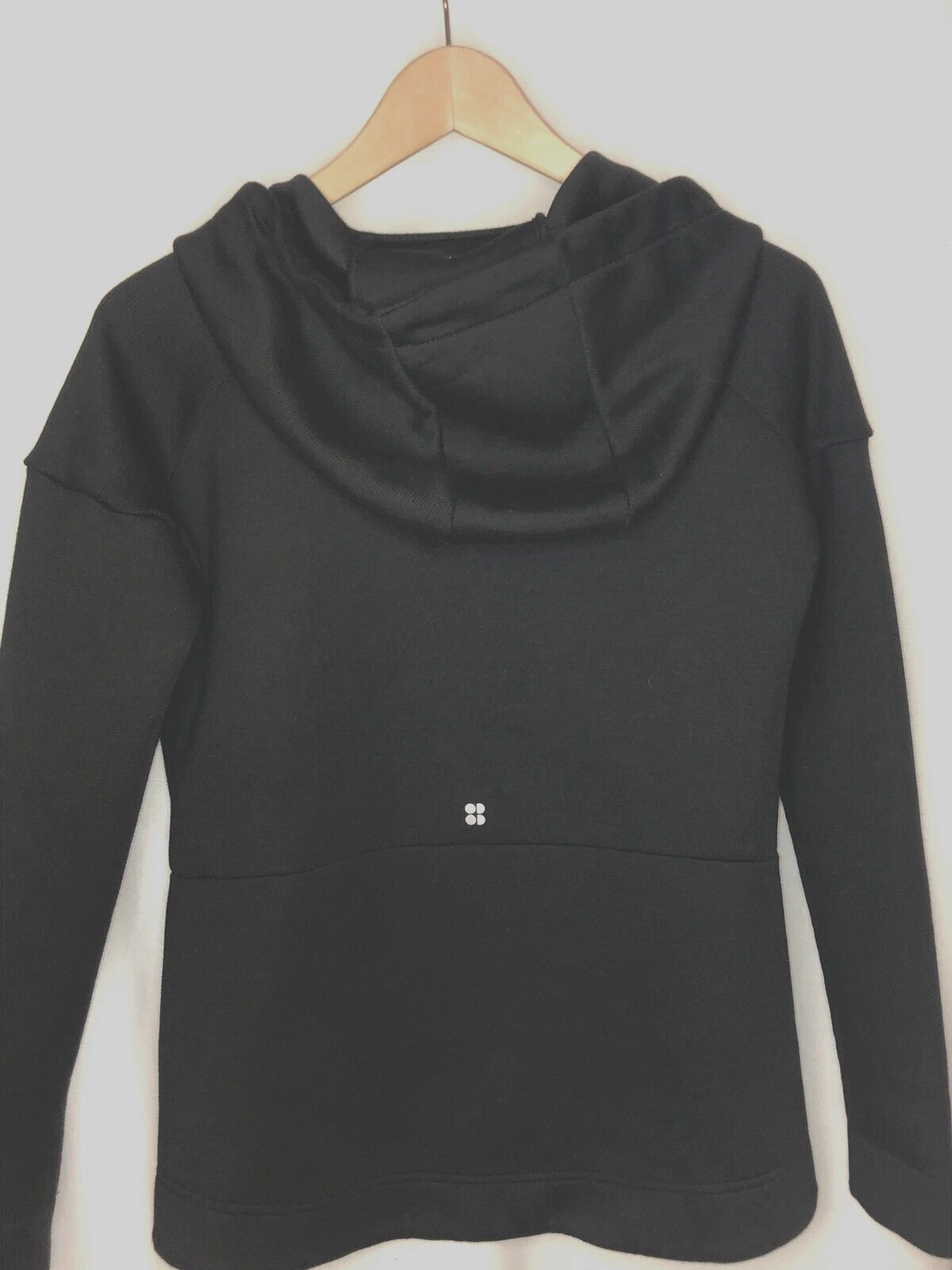 sweaty-betty full zip hooded performance zip pockets hoodie