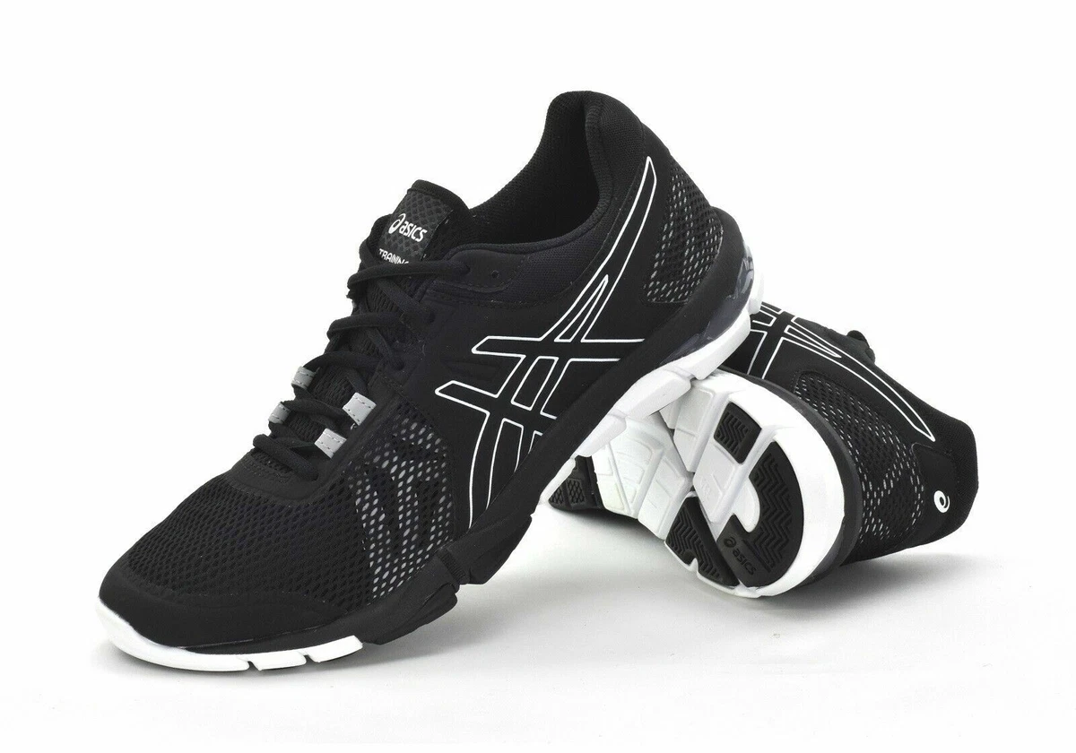 Men s Asics Gel Craze TR 4 Black Onyx White Cross Trainers Training Shoes