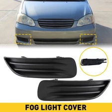 1 Fog Light Cover Set For 2003-2004 Toyota Corolla Left & Right Car Accessories