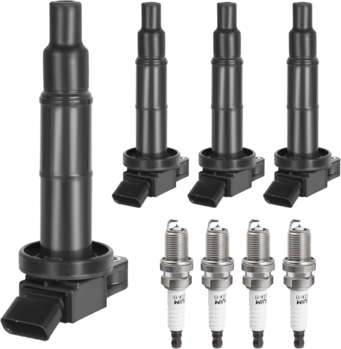 Ignition Coil Pack & Spark Plugs for 2.4L 2002-2010 Toyota Camry, 2001-2008 Rav4
