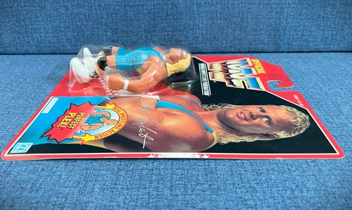 WWF Hasbro Mr. Perfect Curt Hennig Red Card Wrestling Actionfigur Serie 8 - Bild 5 von 6