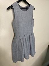 talula dress grey gray womens size 8