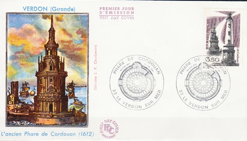 W FRANCE 1915 FDC VERDON GIRONDE CORDOUAN FIRST DAY COVER