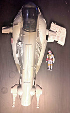 Vintage Star Wars Slave 1 w 1979 HK Boba Fett loose for parts incomplete