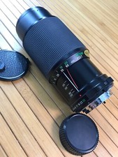 Vivitar 80-200mm 1:4.5 Auto Zoom Camera Lens 22008491/ 55mm Lens Japan.