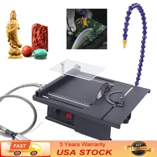 PortableTable Saw,Gem Jewelry Rock Polishing Tool,Jade Cutting Carving Machine