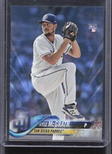 2018 Topps #376 Kyle McGrath Father's Day Blue #/50
