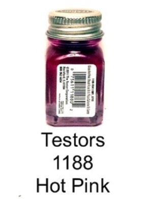 Testors Enamel 1/4 oz Gloss, Flat & Metallic Paint Bottles Mix & Match