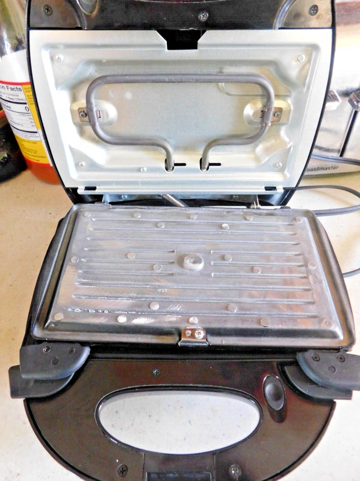 3 in 1 Electric Sandwich Maker, Panini Press Grill Waffle Iron Set Instructions