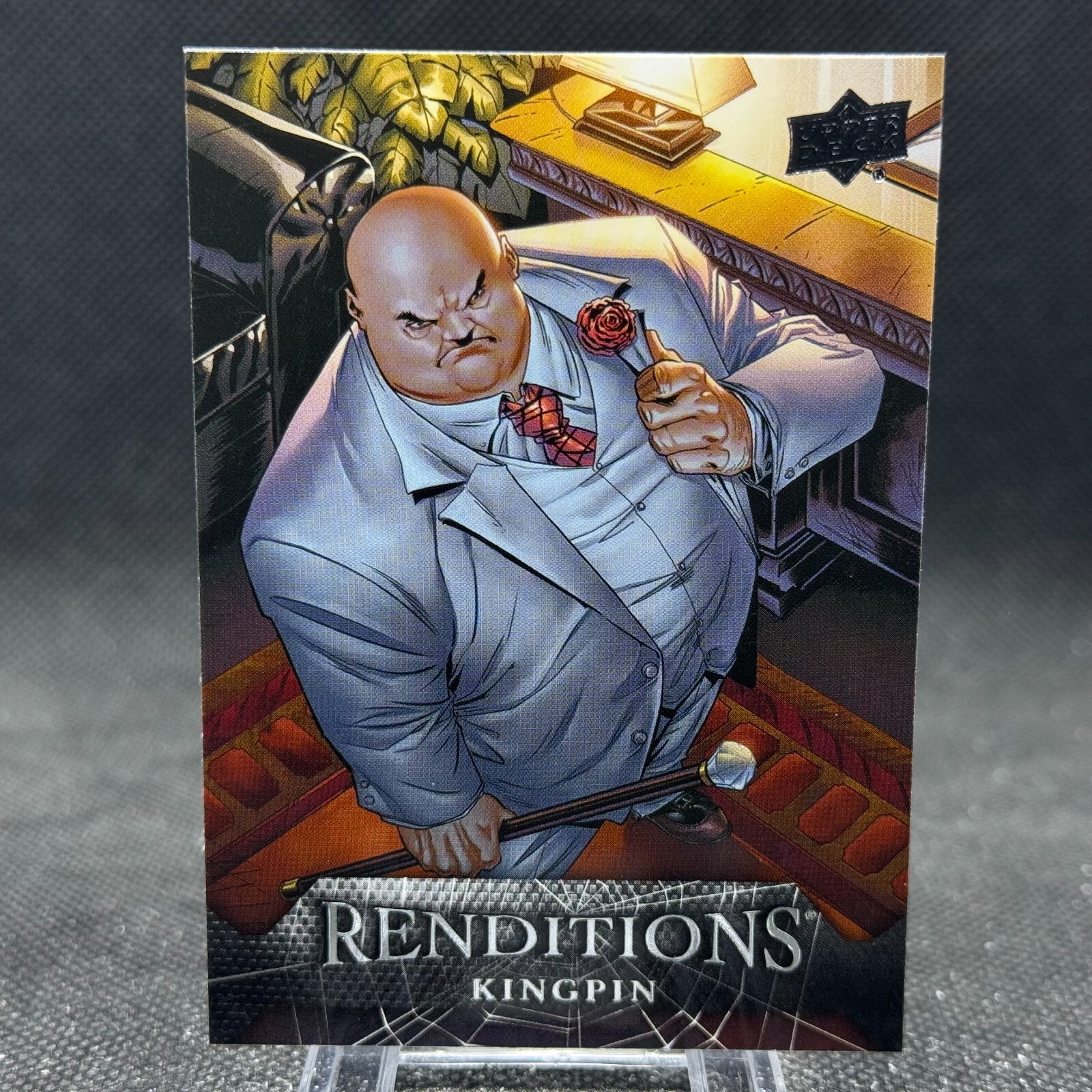 2024 Upper Deck Marvel Renditions Spider-Man Kingpin Base #7