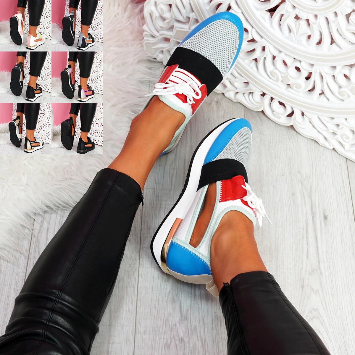 Cut out trainers womens sales