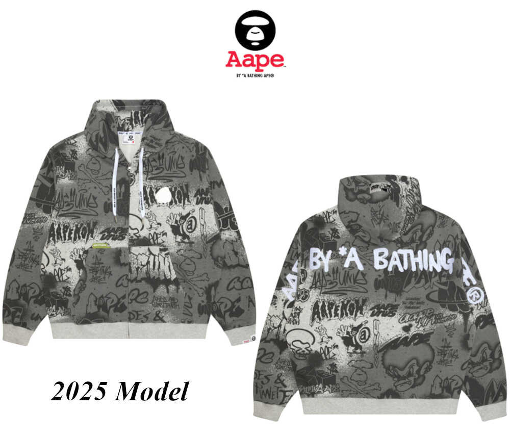 ■Aape by A BATHING APE■AAPER patch パッチ フーディー □Aape by A BATHING APE□AAPER patch パッチ フーディー AAPE