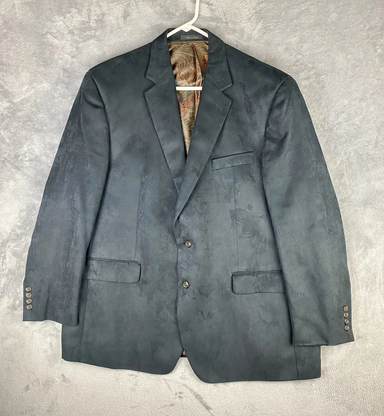 Lauren Ralph Lauren Blazer Men Black Sport Jacket in Size 46 R