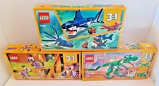 LEGO 66789 Animal Gift Set CREATOR 3-in-1 New 7+ Yrs Sealed (31058/31088/31125)
