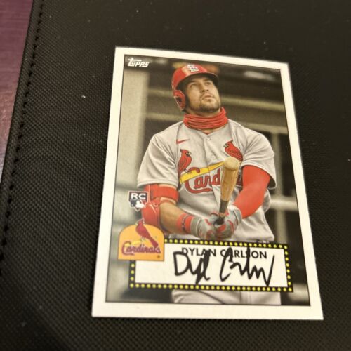 Dylan Carlson 2021 Topps 1952 Redux Chrome St. Louis Cardinals #TC52-33 - RC