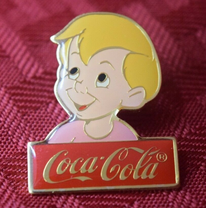 Walt Disney 15th Anniversary Coca Cola Michael - Peter Pan Pin
