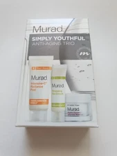 Murad Smooth, Brighten and Hydrate Trio Set Anti-Aging Lines *New w/ Box*