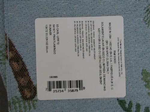 PINK FLAMINGO Tapestry style Table Linens - Reversible - Placemats or Runner - Picture 13 of 25