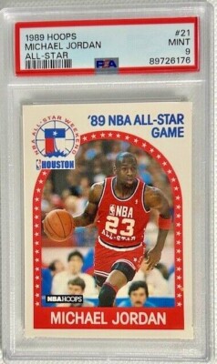 psa graded nba cards Basketball Card Mystery Pack | 1 PSA Graded Basketball Card & 1 Pack of Basketball | Grade 8+ Guaranteed With a mix of 20 Hall of Famers 1991-92 Hoops 455 Michael Jordan