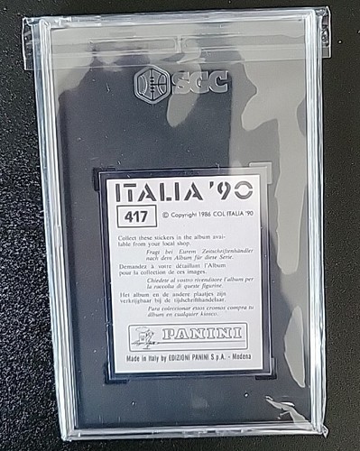 Marco Van Basten 1990 Panini Weltmeisterschaft #417 - Bild 2 von 2