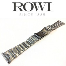 Bracelet Réglable Montre Homme Bracelet Acier Inoxydable Rowi Fixoflex