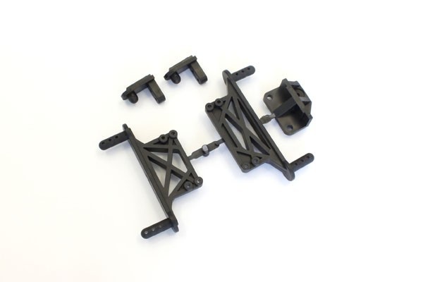 KYOSHO INFERNO NEO ST, ST-RR EVO, FRONT & REAR, BODY MOUNT SET, NIP, IS004B