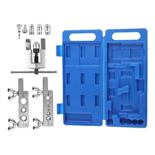 Flaring & Swaging Tool Kit Flares OD Soft Refrigeration Copper Tubing 1/8-3/4"