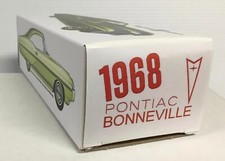 New 1968 Pontiac Bonneville Hardtop Custom Dealer Promo Model Box Only .. No Car