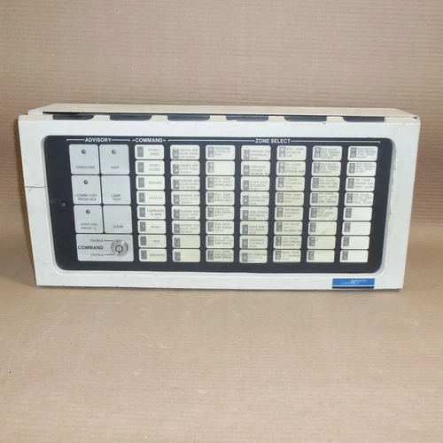 JOHNSON CONTROLS JC/85 FIRE ALARM COMMAND PANEL 24-3958-1 25-1095-204 FLAWED