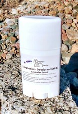Magnesium Deodorant Stick for Men and Women