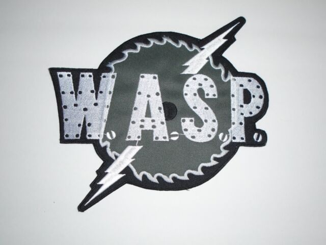 W.A.S.P. WASP EMBROIDERED BACK PATCH