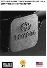 Trailer Tow Hitch Receiver Cover Oem Pt228-35960-hp Fits 2000-2023 Toyota Models