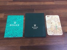 Rolex Calendar Card 1993 / 94  Card Holder  Cert Booklet