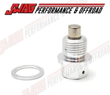 Swag Performance Magnetic Drian Plug For 94-10 Ford 7.3L 6.0L 6.4L Diesel Silver