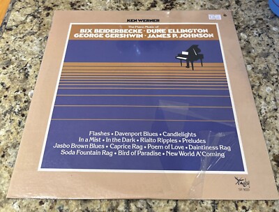 Ken Werner, Piano Music Of Bix Beiderbecke, Duke Ellington, George Gershwin NEW