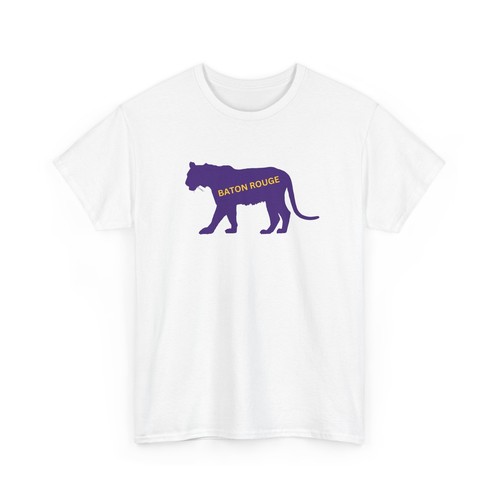 LSU Tiger Baton Rouge Silhouette Shirt I LSU Game Day Tee I LSU Football Shirt - Picture 17 of 97