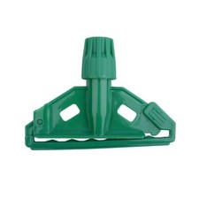 Plastic Green Kentucky Mop Holder / Clip - Single