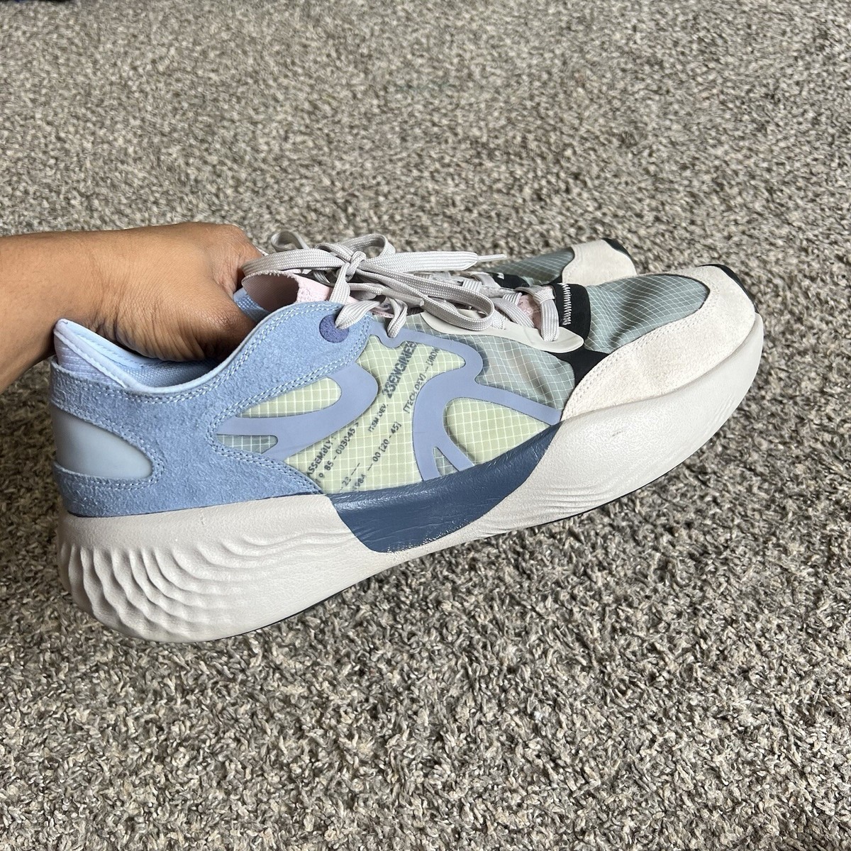 Nike Jordan Delta 3 Low Lifestyle Sneakers Shoes Cobalt  display picture 1