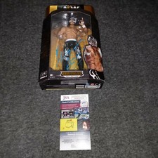 Rey Fenix Signed Aew Figure Jsa