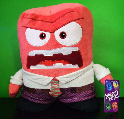 Disney Pixar Inside Out 2 Anger 12" Plush New Stuffed Animal