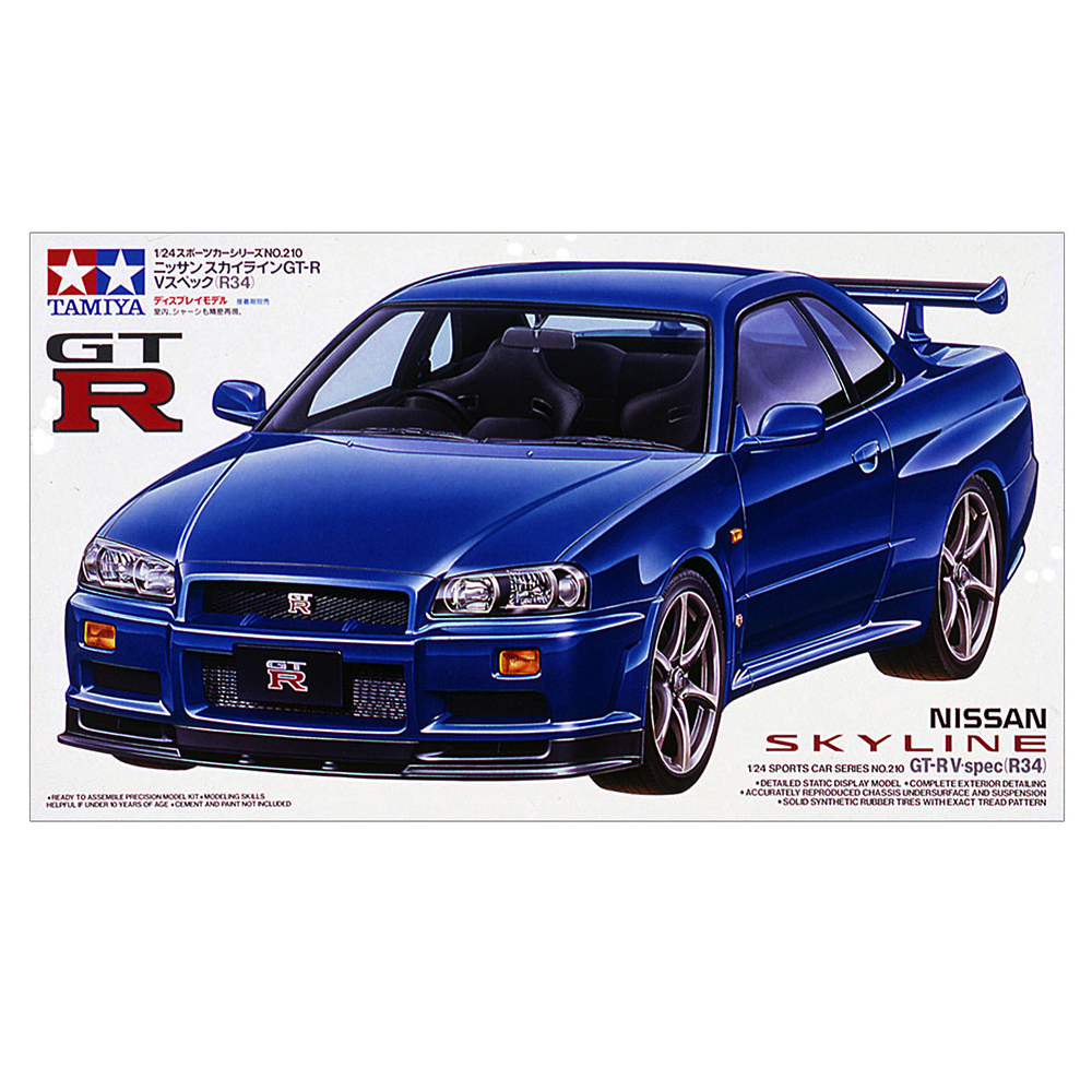 Tamiya 24210 Nissan Skyline GT-R V-spec (R34) 1/24 | eBay