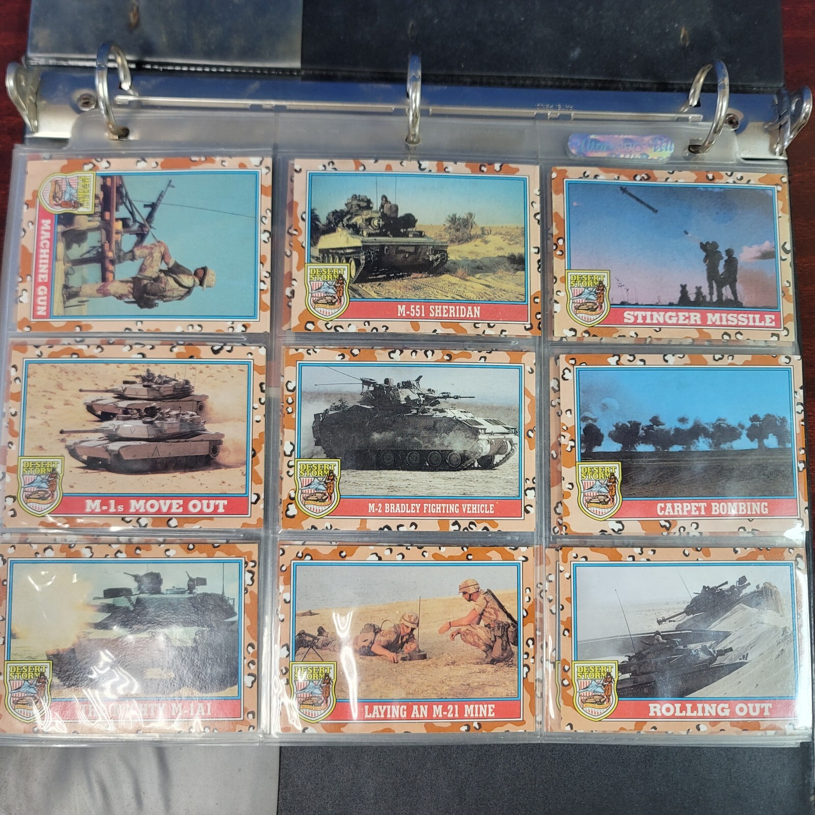 1991 Topps Desert Storm Trading Card 36ct Full Box Unopened Cards