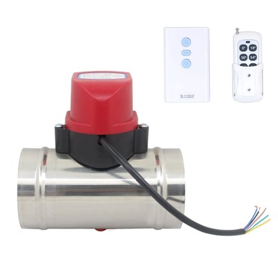 Absperrklappe Mit Motor Oder Manuell 220v 16NM Lüftung Luftklappe