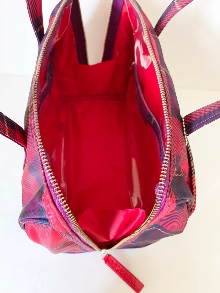 Bolsa organizadora de viaje de maquillaje cosmético de lona Sonia Kasuk de 2 piezas  Foto 4 de 4