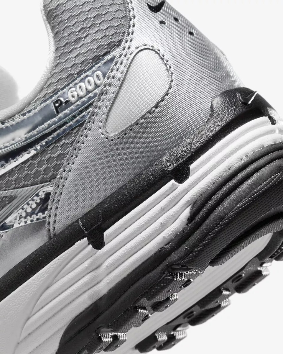 Nike P-6000 Metallic Silver / Sail / Black CN0149-001 Men's
