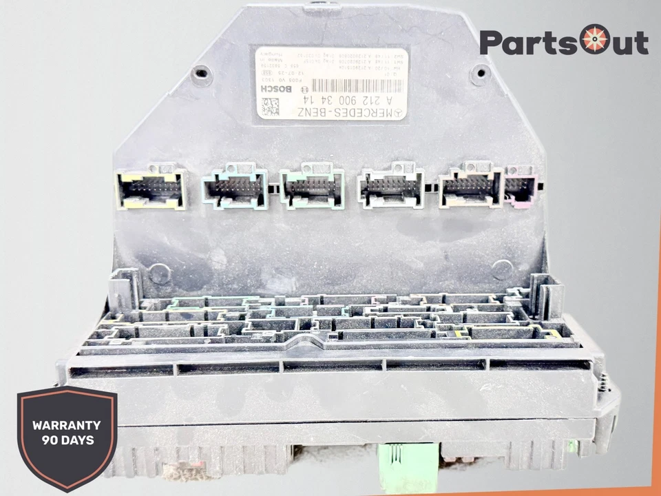 2008-2014 MERCEDES BENZ C250 MÓDULO DE CONTROLE DE RELÉ FUSÍVEL DIANTEIRO A2129003414 FABRICANTE DE EQUIPAMENTO ORIGINAL - Imagem 4 de 4