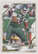 2019 Upper Deck CFL Gold 40/50 Thaddeus Coleman #143 01ks
