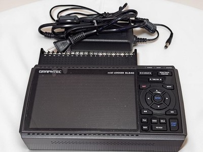 [EXC] GRAPHTEC MIDI LOGGER GL820 Handlicher Datenlogger 20-Kanal Tragbarer...