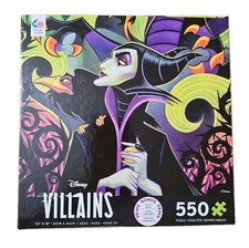 Ceaco 550 Piece Jigsaw Puzzle Disney Villains Maleficent Diaval New
