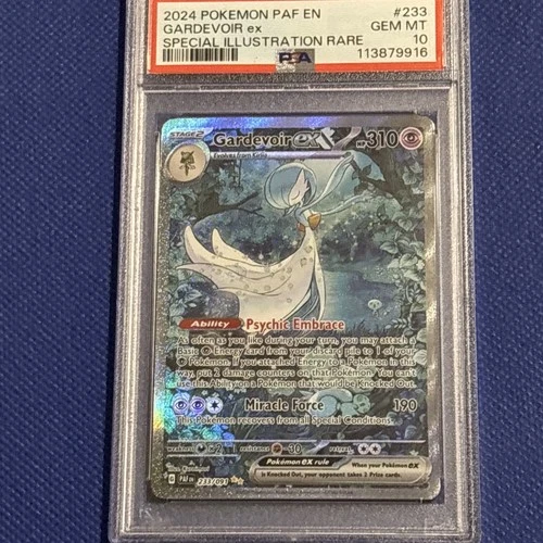 PSA 10 SV Paldean Fates Gardevoir ex 233/091 SIR Pokemon